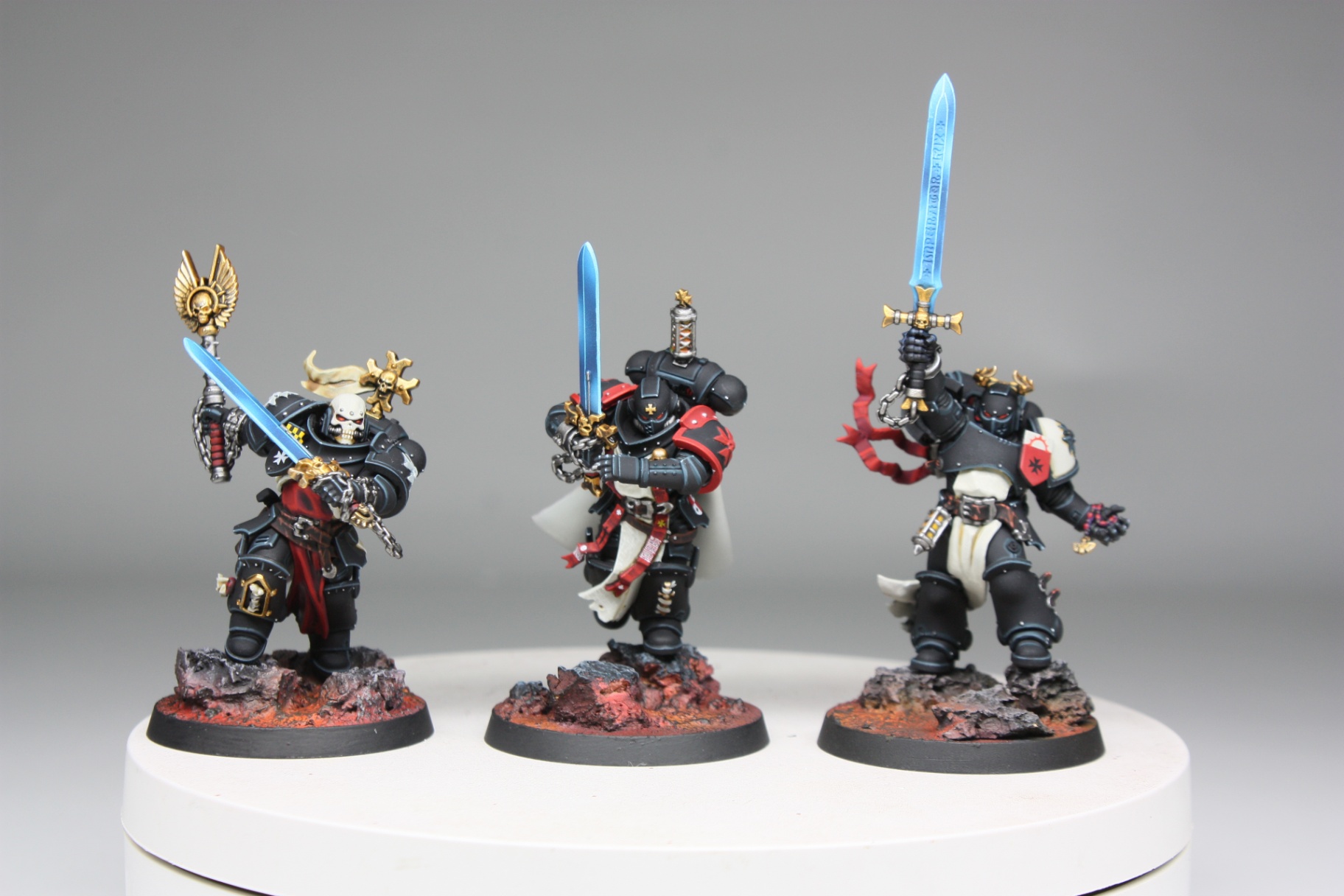 Black Templars sword brethren trio